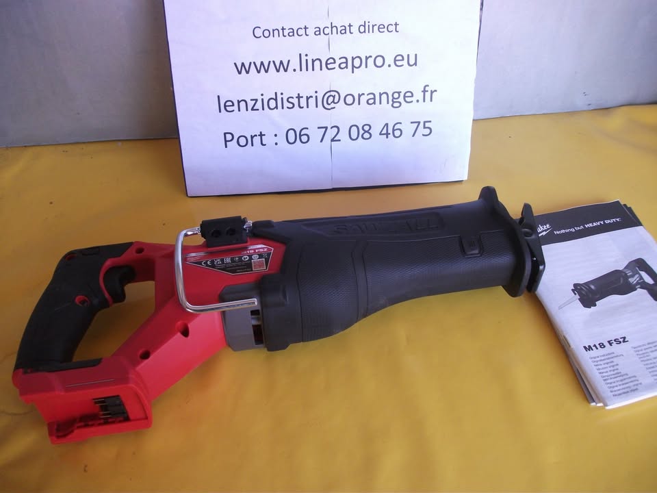 MILWAUKEE M18 FSZ. SCIE SABRE – 18 V – BRUSHLESS neuve. Port offert.