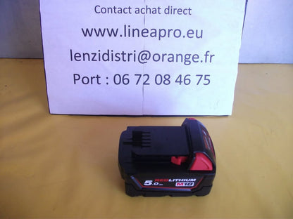 MILWAUKEE BATTERIE 18 V – 5 Ah – NEUVE