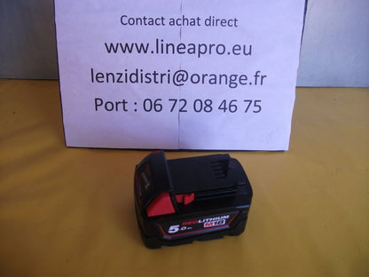 MILWAUKEE BATTERIE 18 V – 5 Ah – NEUVE