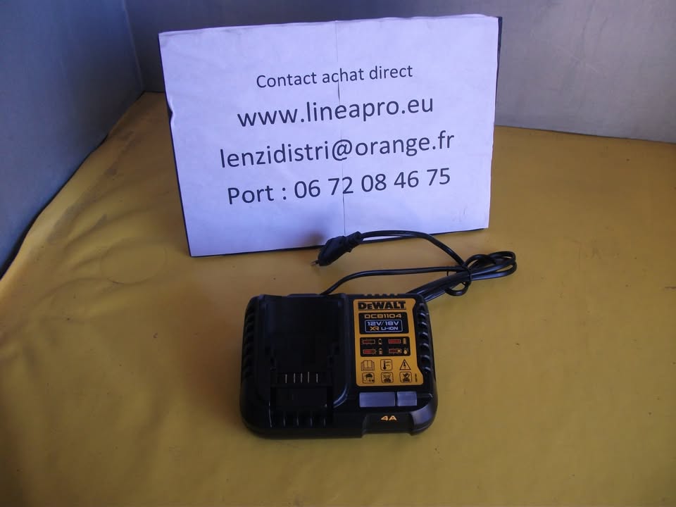 DEWALT DCB1104. CHARGEUR universel neuf.