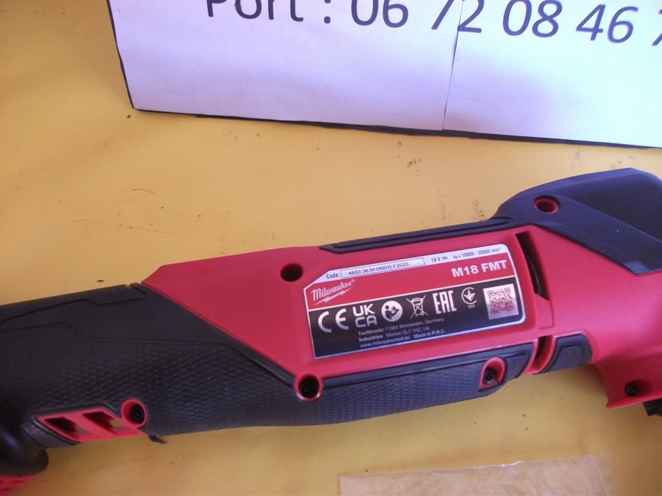 MILWAUKEE M18 FMT.MULTITOOL – 18 V – BRUSHLESS neuf. Port offert.