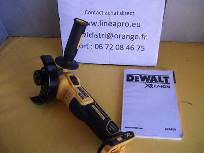 DEWALT DCG405. MEULEUSE – 18 V – 125 MM – BRUSHLESS neuve. Port offert.