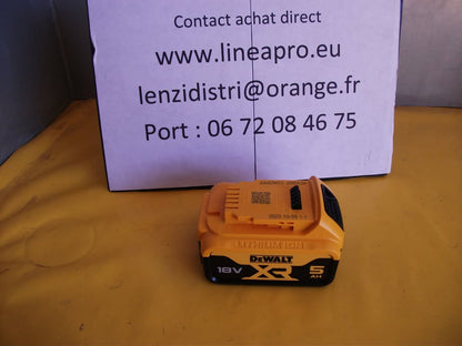 DEWALT. BATTERIE 18 V – 5 Ah – NEUVE