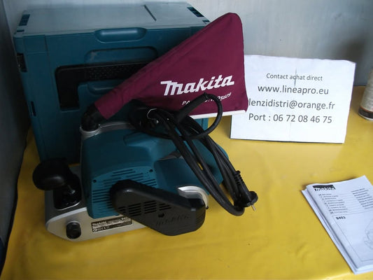 PONCEUSE À BANDE MAKITA 9403J – 1 200 W – 100 × 610 MM neuve.