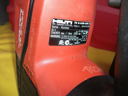 PACK PERFORATEUR-BURINEUR HILTI TE 6-A36 – 36 V
