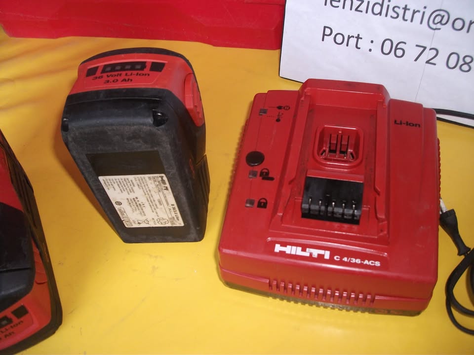 PACK PERFORATEUR-BURINEUR HILTI TE 6-A36 – 36 V