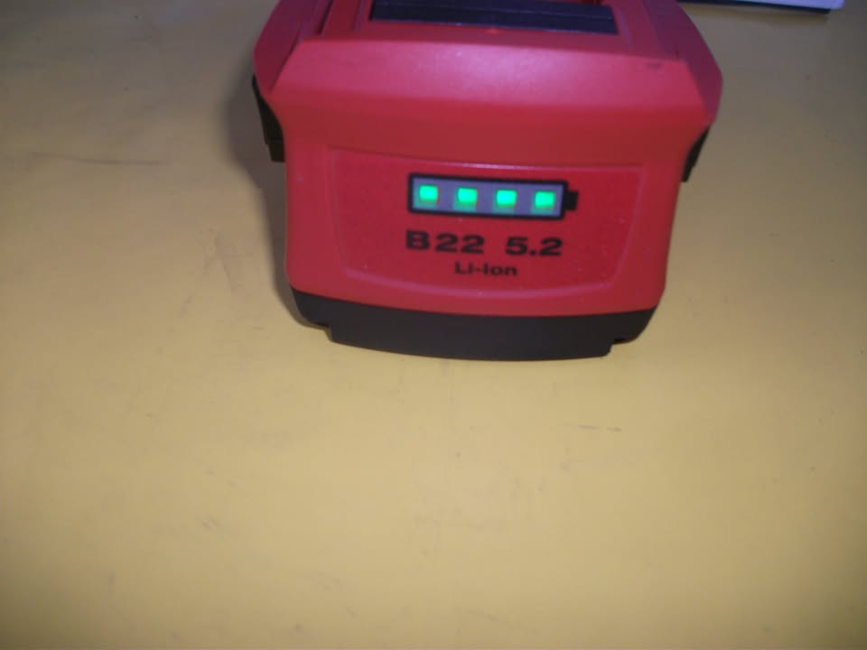 BATTERIE HILTI B22 – 22 V – 5,2 Ah