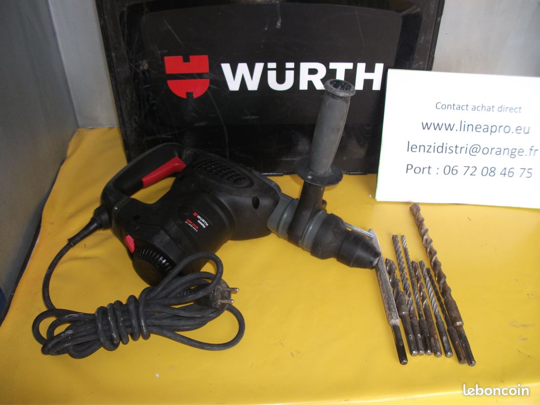 Perfo-burineur sds+ WÜRTH BMH 32-XE.  900 W. 4,2 Joules.  LIVRAISON OFFERTE