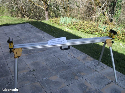 Pietement extensible jusqu'à 3,83 m pour scie DEWALT 7023