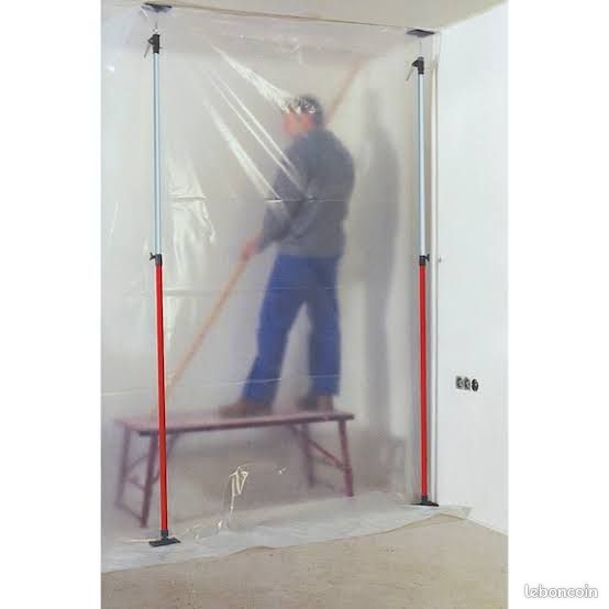 Paire d'étais télescopique réglable en aluminium WURTH- Longueur min./max.: 145-290 cm