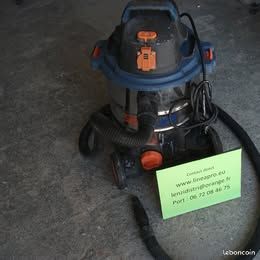 Aspirateur eau et poussières DEXTER 1500 W. Prise d'asservissement