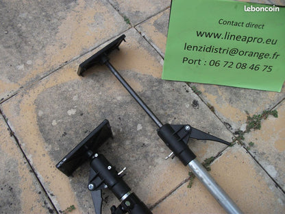 Paire d'étais télescopique réglable en aluminium WURTH- Longueur min./max.: 145-290 cm