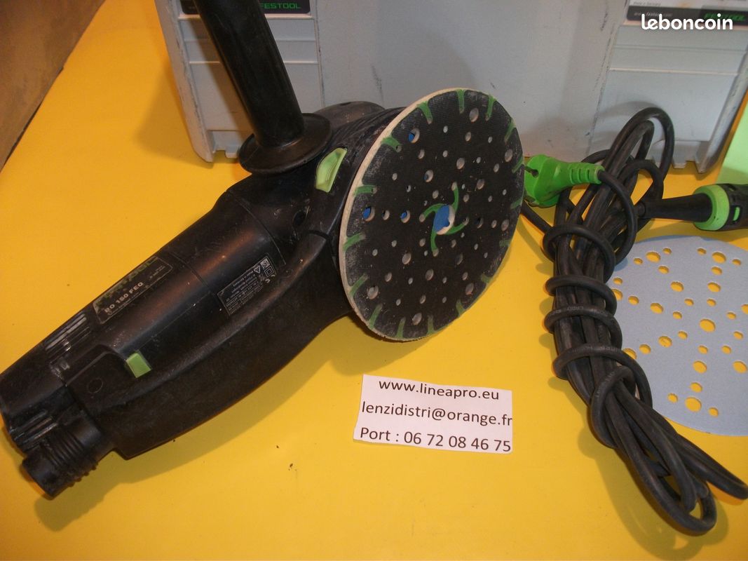 Ponceuse roto-excentrique FESTOOL Rotex RO 150 FEQ.  LIVRAISON OFFERTE.