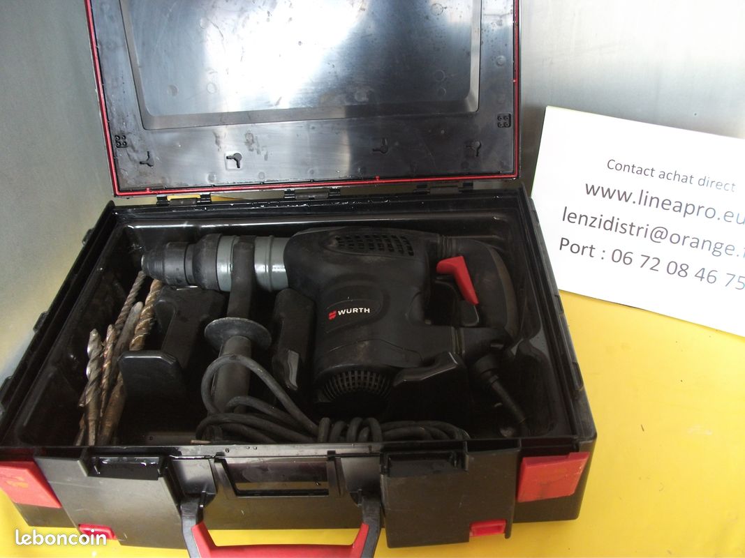 Perfo-burineur sds+ WÜRTH BMH 32-XE.  900 W. 4,2 Joules.  LIVRAISON OFFERTE