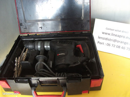 Perfo-burineur sds+ WÜRTH BMH 32-XE.  900 W. 4,2 Joules.  LIVRAISON OFFERTE