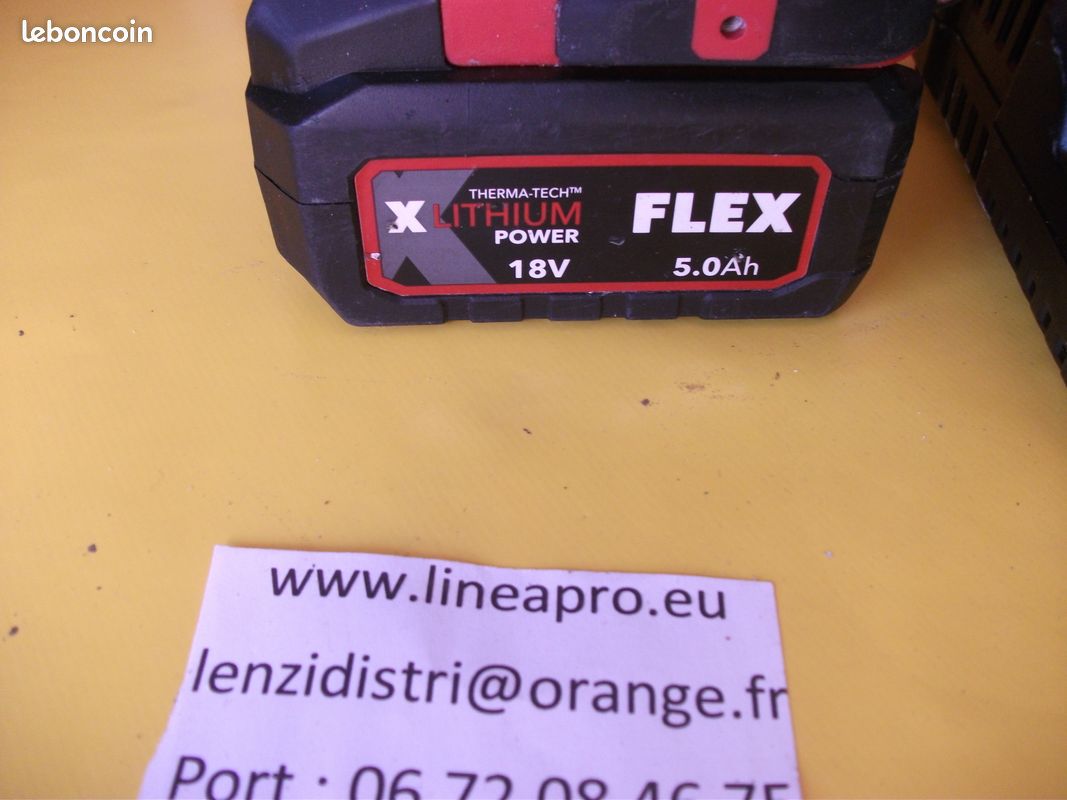 Pack perceuse-visseuse à percussion FLEX PD 2G 18.0-EC –  LIRAISON OFFERTE.