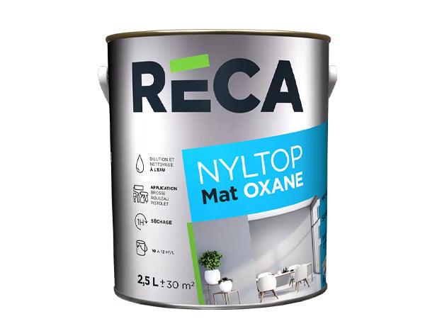 RECA NYLTOP OXANE MAT blanc.