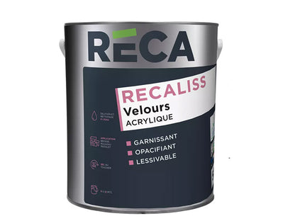 RECA RECALISS VELOURS blanc.
