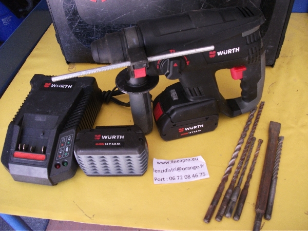 WÜRTH H18-MA COMPAC. Pack perfo-burineur sans fil 