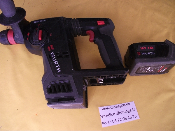 WURTH ABH 18 COMPACT. Perfo-burineur + batterie 18v.