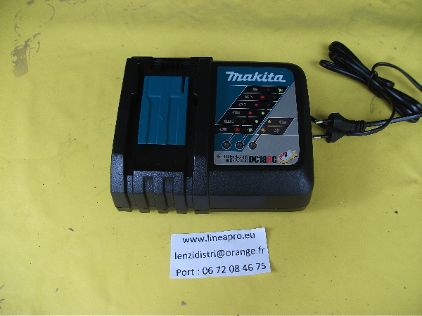 MAKITA DC18RC – Chargeur rapide 