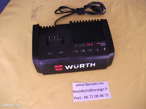 WURTH ALG 18/6 Fast. Chargeur rapide 