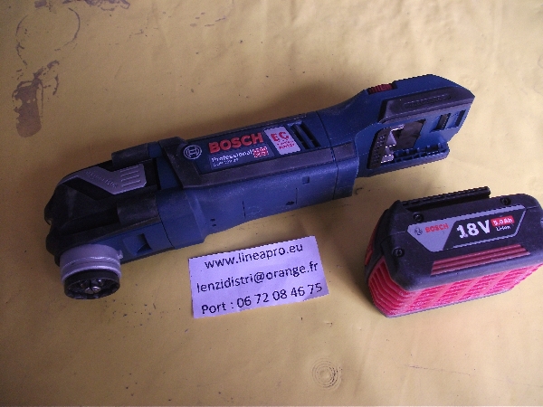  BOSCH PRO GOP 18V-28 brushless. Outil multifonction + batterie 18V 4Ah.