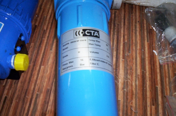 CTA NF034. Filtre à air comprimé 